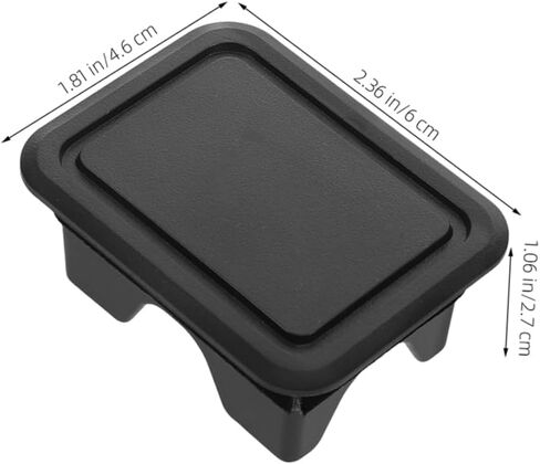 Truck Bed Hole Plugs for 1500 2500 4pcs Bed Rail Stake Pocket Covers Weatherproof Easy Fit in Saudi Arabia