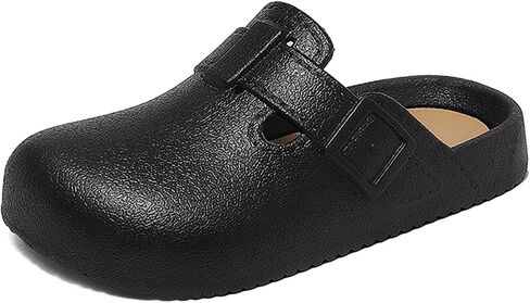 EVA Garden Clogs for Kids – Waterproof Lightweight Slip-On Shoes with Adjustable Strap – Comfortable Unisex Mules for Boys & Girls in Kuwait