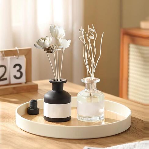 Reed Diffuser Sticks Set, Natural Paper Material, Flower Diffusers for Home Bathroom and Bedroom Decor, 12Pcs Exquisite Box in Saudi Arabia