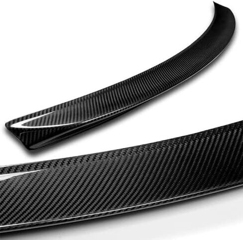 Black Real Carbon Fiber OE-Style Rear Trunk Lid Spoiler Wing Compatible with 2011-2022 Chrysler 300 300C 300S, 2012 2013 2014 2015 2016 2017 2018 2019 2020 2021 in Saudi Arabia