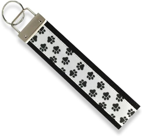 Infinity Collection Paw Print Keychain - Pet Lover Gift for Dog or Cat Owners in Saudi Arabia