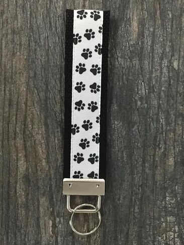 Infinity Collection Paw Print Keychain - Pet Lover Gift for Dog or Cat Owners in Saudi Arabia