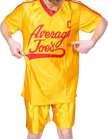 Dodgeball Joe's Team Captain La Fleur Top and Shorts Set Halloween Costume Cosplay in Saudi Arabia