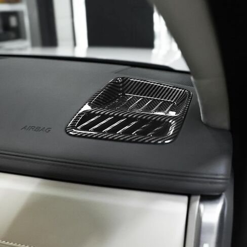 YOUTOOCAR 2PCS Dashboard Air Vent Covers Compatible with Hyundai Santa Fe 2024-2025 Accessories (Wood Grain) in Saudi Arabia