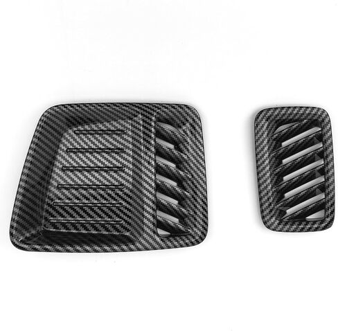 YOUTOOCAR 2PCS Dashboard Air Vent Covers Compatible with Hyundai Santa Fe 2024-2025 Accessories (Wood Grain) in Saudi Arabia