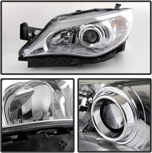 ACANII-For 2008-2011 سوبارو امبريزا WRX STi Outback Sport المصابيح الأمامية 08-11 سائق + جانب الركاب in Saudi Arabia