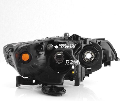 AKKON-For 2009 2010 2011 2012 2013 2014 Acura TSX سيدان HID زينون نوع المصابيح الأمامية للسائق اليسار + زوج الجانب الأيمن للركاب in Kuwait