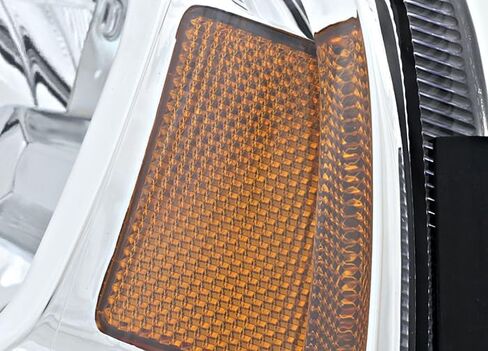 لفورد F250 F350 F450 F550 2004 2005 2006 2007 المصابيح الأمامية مجموعة الهالوجين تقليم الكروم سائق وجانب الركاب in Saudi Arabia
