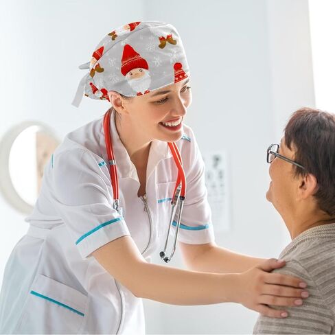 قبعات عمل التمساح مع أزرار وعصابة رأس، قبعة منتفخة للفرك، قبعة خلفية قابلة للتعديل للنساء ذات الشعر الطويل in Kuwait