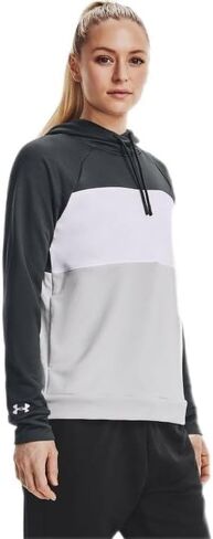 Under Armour Qualifier Fleece Blocked Womens Hoodie M in Kuwait