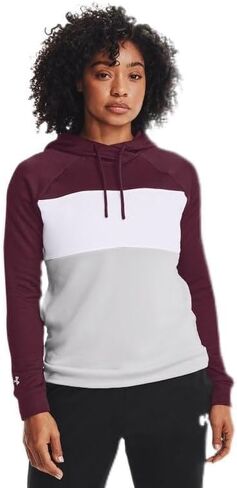 Under Armour Qualifier Fleece Blocked Womens Hoodie M in Saudi Arabia