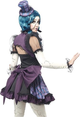 California Costumes Women's Broken Doll Sexy Creepy Steampunk Victorian Costume in Saudi Arabia
