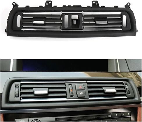LHD RHD الجبهة الخلفية تكييف الهواء التيار المتناوب تنفيس مصبغة منفذ غطاء لوحة متوافق لسيارات BMW 6 سلسلة F06 F12 F13 630 635 640 645 650 2011-2018 in Saudi Arabia