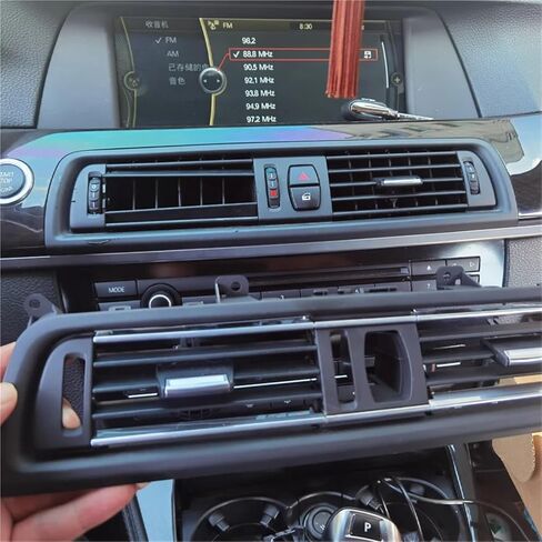 LHD RHD الجبهة الخلفية تكييف الهواء التيار المتناوب تنفيس مصبغة منفذ غطاء لوحة متوافق لسيارات BMW 6 سلسلة F06 F12 F13 630 635 640 645 650 2011-2018 in Saudi Arabia