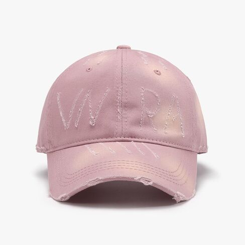 Vintage Washed Cotton Distressed Baseball Cap Adjustable Unstructured Hat for Men and Women Ideal for Casual and Outdoor Wear in Saudi Arabia