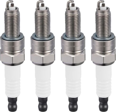 95897 Spark Plugs 4 Pack - Compatible with Polaris M1400 ACE General Ranger Ranger Crew RZR Sportsman For Motorcycle - Nickel - Replaces MR7F, 3022662,3022639, 3022559 Spark Plug in Saudi Arabia