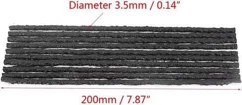 50Pcs Tire Strips, Keenso Rubber Tire Puncture Repair Strips Tubeless Repair Tool Tyre Repair Plug for Car Truck Motorbike in Saudi Arabia