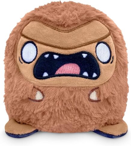 TeeTurtle 4" Reversible Bear Plushie - Cute Kawaii Heart and Broken Heart - Soft Stuffed Animal in Kuwait