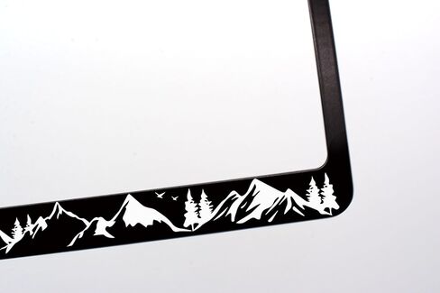 قطعتان من إطار لوحة ترخيص أزهار الكرز الوردي للنساء، إطارات بطاقات سيارة على شكل زهرة وردية اللون للفتيات للمركبة مع ملصق إلكتروستاتيكي غير لاصق in Kuwait