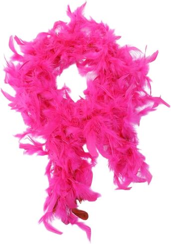 ريشة بوا للحفلات ، عيد الميلاد ، الزفاف المركزية زخرفة الأزياء (43G-ROSE RED) in Kuwait