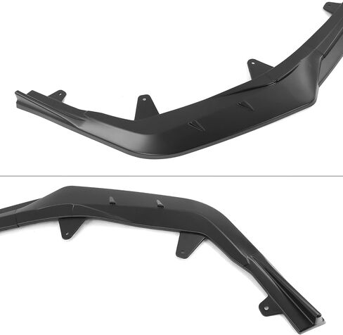 IKON MOTORSPORTS, Front Bumper Lip Compatible with 2020-2024 Toyota Corolla SE XSE 4-Door Sedan, Gloss Black 3PC PP Polypropylene IKON Style Front Lip Lower Chin Spoiler Splitter in Saudi Arabia