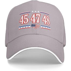 45 47 48 Hat Funny 2028 Hat Trucker Cap for Men Women Black P19 in Saudi Arabia