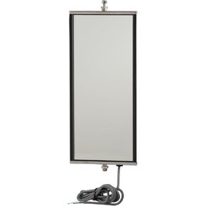 Grote 16053 Ice & Frost Free Heated West Coast Mirror, Stainless Steel in Kuwait