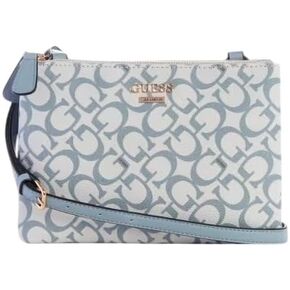 GUESS Factory Women's Akir Triple Compartment Logo Crossbody in Saudi Arabia