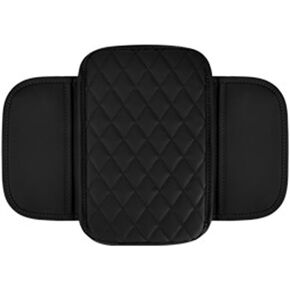 Center Console Cover for Toyota Highlander IV 2020 2021 2022 2023 2024 2025, Leather Car Armrest Cover Cushion Protector Elbow Arm Rest Covering Car Accessories,Black in Saudi Arabia