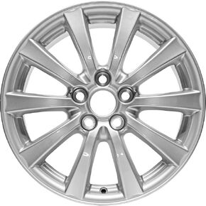 حافة عجلة جديدة من سبائك الألومنيوم الفضية مقاس 17 × 8 بوصة مقاس 17 بوصة تناسب لكزس IS250 IS350 2006 2007 2008 | ALY74188U20N in Kuwait