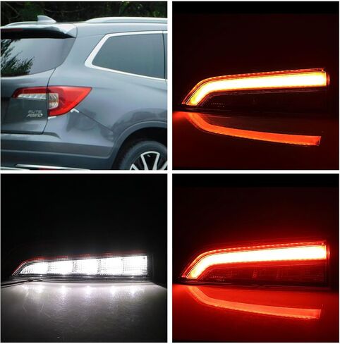 LED Tail Light Compatible With 2019-2022 Honda Pilot Rear Light Taillight Left Driver Side Taillight Replace HO2804120 33550TG7A11(Outer Side) in Saudi Arabia