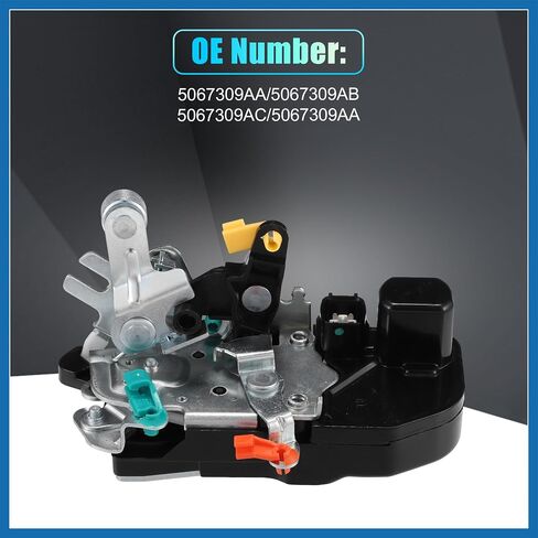 Front Left Side Power Door Lock Actuator Motor for Chrysler PT Cruiser 2005 2006 2007 2008 No.5067309AA/5067309AB/5067309AC/5067309AA Item Replacement in Saudi Arabia