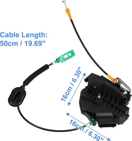 ACROPIX Rear Left Center Door Lock Actuator Fit for Ford Ecosport 2013-2020 No.CN15-A264A27-DC - Pack of 1 in Saudi Arabia