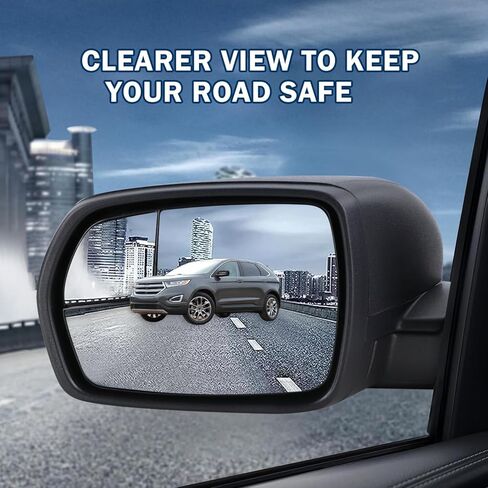 Right Passenger Side Mirror Compatible With 2015 2016 2017 2018 Ford Edge With Manual Folding Power Glass Matte Black Replace#FT4Z17682AA(3Pins) in Saudi Arabia