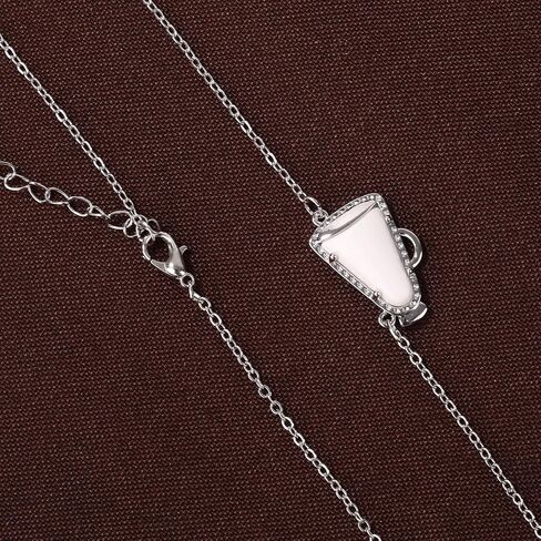 Cheer Necklace, Cheerleader Gifts Silver Cheerleading Necklace for Women Cheer Team Gifts Pendant Charm Jewelry Accessories Stuff for Women Mom Presents in Saudi Arabia
