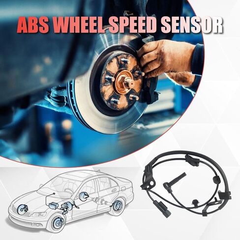 ALS1550 Rear Right ABS Wheel Speed Sensor Compatible with Outlander 2007-2011 2.4L L4 3.0L V6 Lancer 2009-2010 2.0L L4 in Saudi Arabia