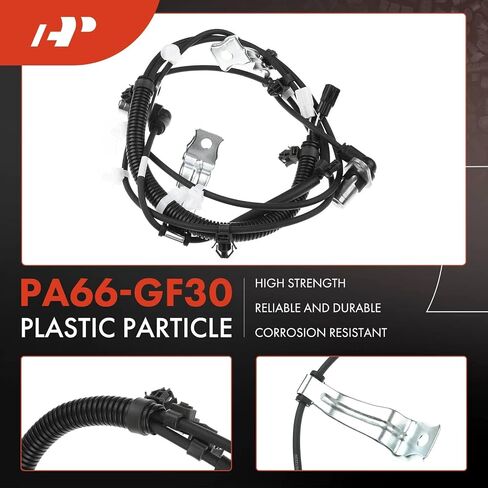 A-Premium 2PC Set Rear ABS Wheel Speed Sensor Compatible with 1999 2000 2001 2002 2003 2004 Chevy Chevrolet Tracker [Sport Utility] - Rear Driver & Passenger Side, Replace# 30023819 in Saudi Arabia