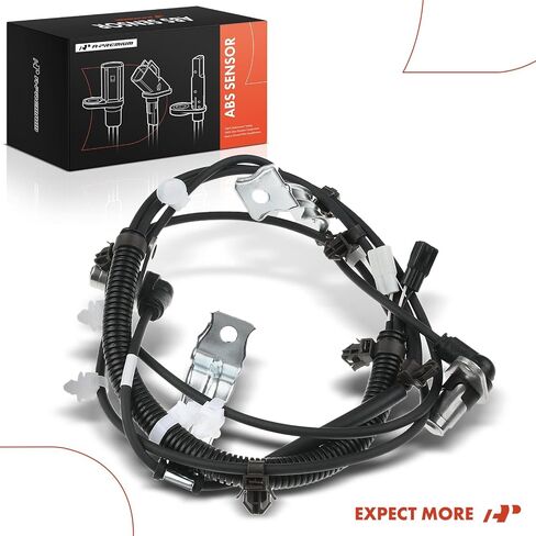 A-Premium 2PC Set Rear ABS Wheel Speed Sensor Compatible with 1999 2000 2001 2002 2003 2004 Chevy Chevrolet Tracker [Sport Utility] - Rear Driver & Passenger Side, Replace# 30023819 in Saudi Arabia