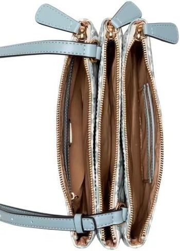 GUESS Factory Women's Akir Triple Compartment Logo Crossbody in Saudi Arabia