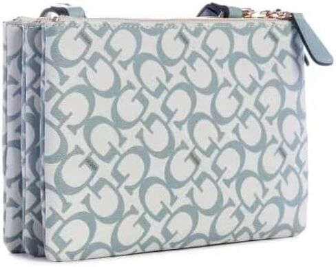 GUESS Factory Women's Akir Triple Compartment Logo Crossbody in Saudi Arabia