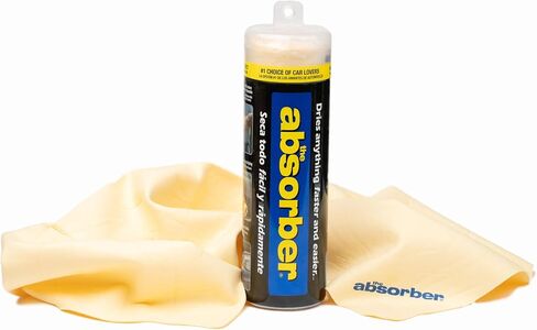 41149 The Absorber Synthetic Drying Chamois, 27" x 17", Red in Kuwait