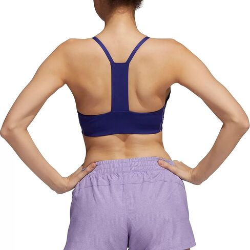 adidas Women's Pop Stitch Medium-Support Bra, Leagcy Indigo, Medium (DD) in Saudi Arabia