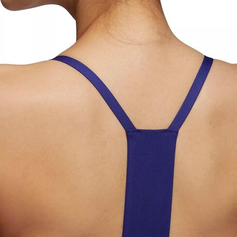 adidas Women's Pop Stitch Medium-Support Bra, Leagcy Indigo, Medium (DD) in Saudi Arabia