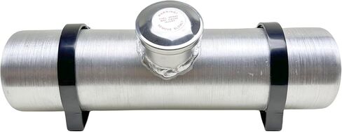 JSD 0.72 Gallon Aluminum Gas Tank4 x 15 Center Fill 1/4" NPT Outlet For Golf Cart ,Mini Bike in Saudi Arabia