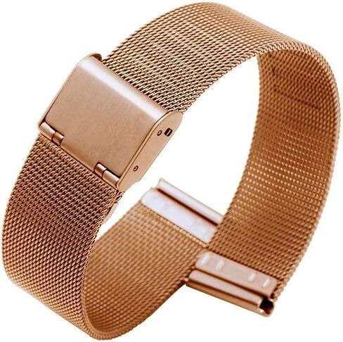 Stainless Steel Mesh Watch Band Metal Woven Wristband Universal Watch Strap in Saudi Arabia