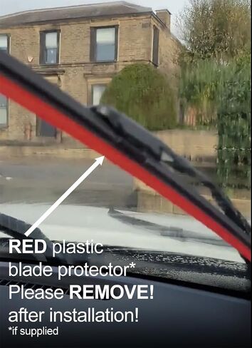 HQ Automotive Wiper Blades for FIAT 500E Hatchback (2020 and later) Front Wipers Replacement Kit in Saudi Arabia
