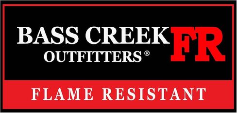 Bass Creek Outfitters Mens Denim Shirt - Flame Resistant Button Down Long Sleeve Work Shirts for Men with Pockets (M-2XL) in Saudi Arabia