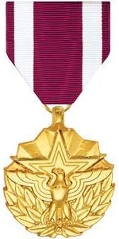 Meritorious Service (MSM) Medal Anodized in Saudi Arabia
