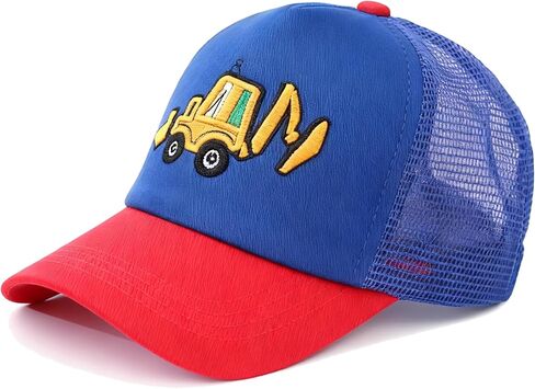 قبعة الصيفية الصغار الصغار ، التطريز القابل للتعديل للأطفال البيسبول ، سن 2-8 in Kuwait