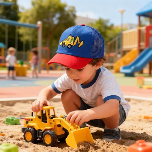 قبعة الصيفية الصغار الصغار ، التطريز القابل للتعديل للأطفال البيسبول ، سن 2-8 in Kuwait